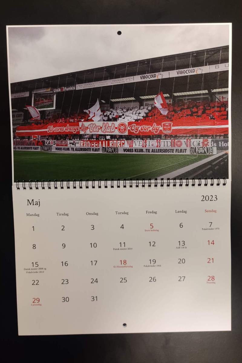 Vesttribunen Kalender 2023