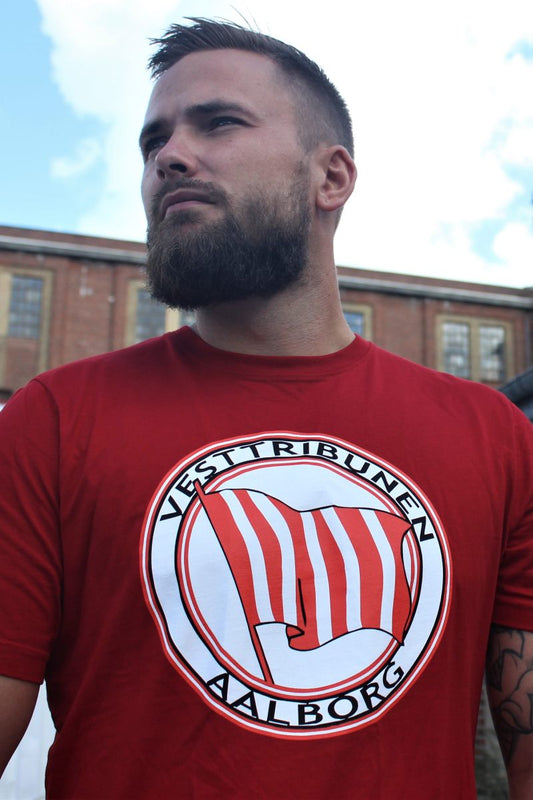 Vesttribunen T-Shirt - Rød